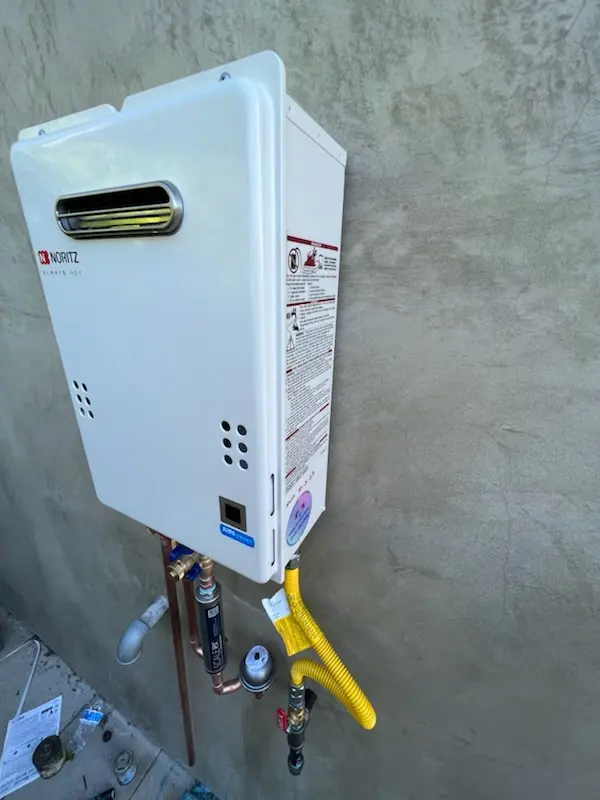 Tankless water heater installation for Farmersville homes